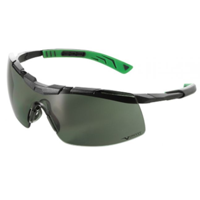Védőszemüveg 5X6 zöld G15