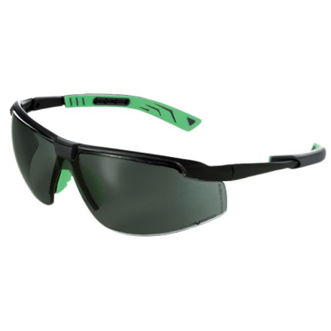 Védőszemüveg 5X8 zöld G15